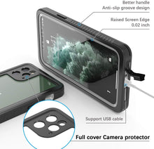 Load image into Gallery viewer, iPhone  Case Built-in Screen Protector Real Heavy Duty Rugged Shockproof