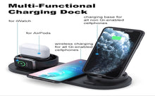 Load image into Gallery viewer, 6 in 1 Wireless Charging Station for iPhone Products and Galaxy Qi Enable