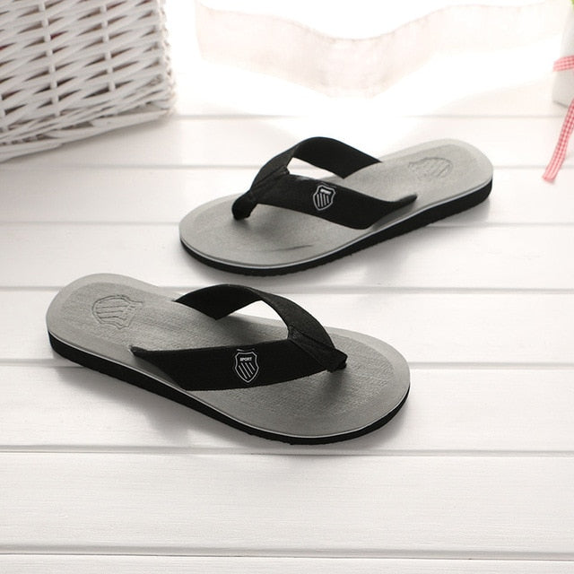 Men Flip Flops High Quality Beach Sandals