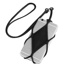 Load image into Gallery viewer, Universal Silicone Cell Phone Holder Case Cover with Neck Strap