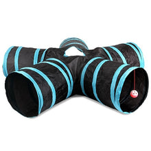 Load image into Gallery viewer, Foldable Pet Tunnel Indoor and Outdoor Training Toy for Dogs and Cats