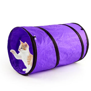 Foldable Pet Tunnel Indoor and Outdoor Training Toy for Dogs and Cats