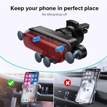 Load image into Gallery viewer, Gravity Phone Car Holder  in Car Air Vent Clip Mount