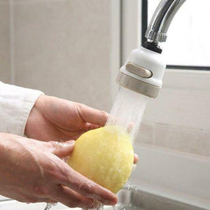 360 Adjustable Rotatable Faucet Booster Kitchen Filter Swivel Head Water Saving