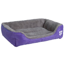 Load image into Gallery viewer, Pet Sofa Beds Waterproof Bottom Soft Fleece Warm Bed House for Dog and Cat