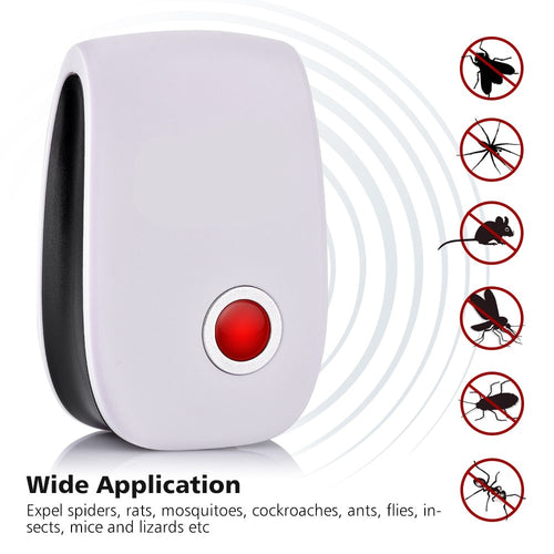 Ultrasonic Anti Mosquito Repellent Insect Repeller Rejector for Mouse Mole Flies Cockroach Rat and Bug