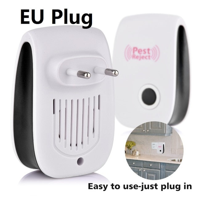 Ultrasonic Anti Mosquito Repellent Insect Repeller Rejector for Mouse Mole Flies Cockroach Rat and Bug