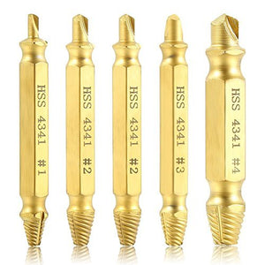 Premium Screw Extractor (Set of 5)