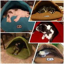 Load image into Gallery viewer, Soft Polar Fleece Dog Beds Winter Warm Heated Mat for Small Dog and Cat P